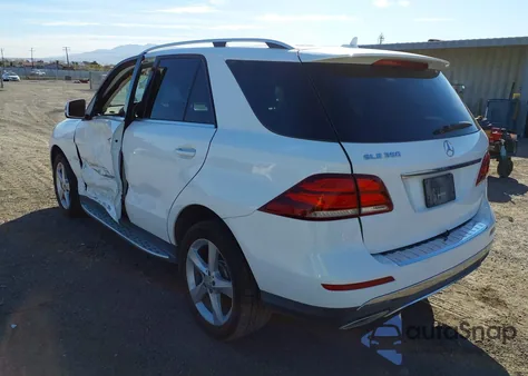 2017 Mercedes-Benz Gle 350 from USA, damaged, VIN 4JGDA5JB0HA815523